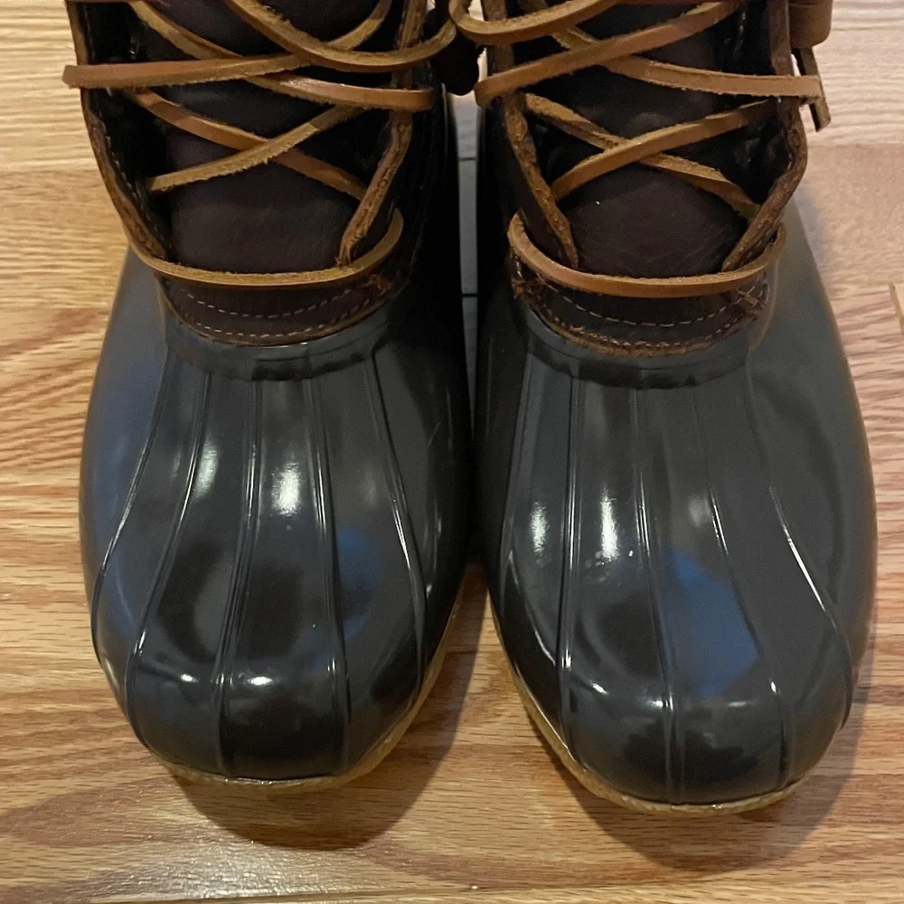 Sperry Waterproof Rubber Saltwater Duck Boots